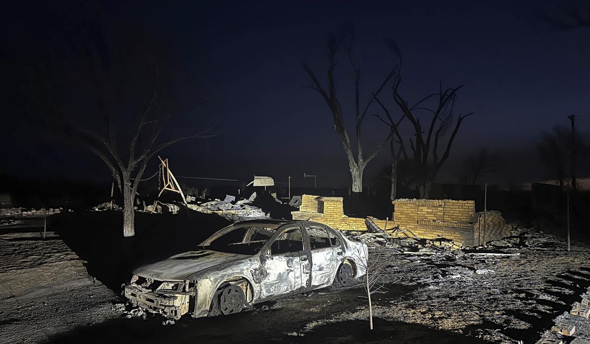 NextImg:Fire chief in Texas city hit hard by wildfires dies while fighting a house fire