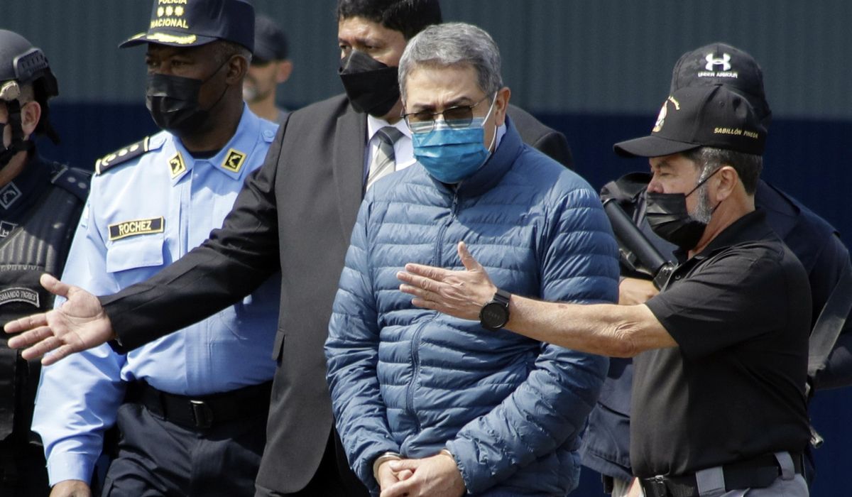 NextImg:Former president of Honduras convicted in U.S. of aiding drug traffickers