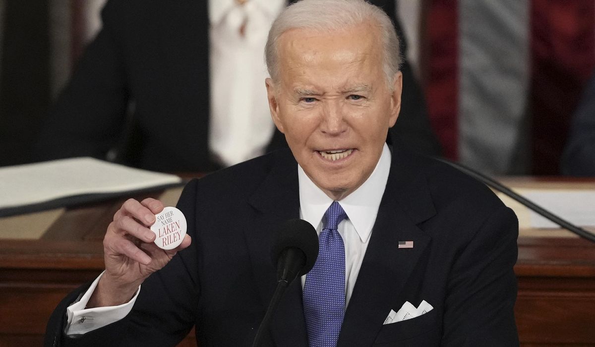 NextImg:Biden’s combative State of the Union speech falls flat in polls
