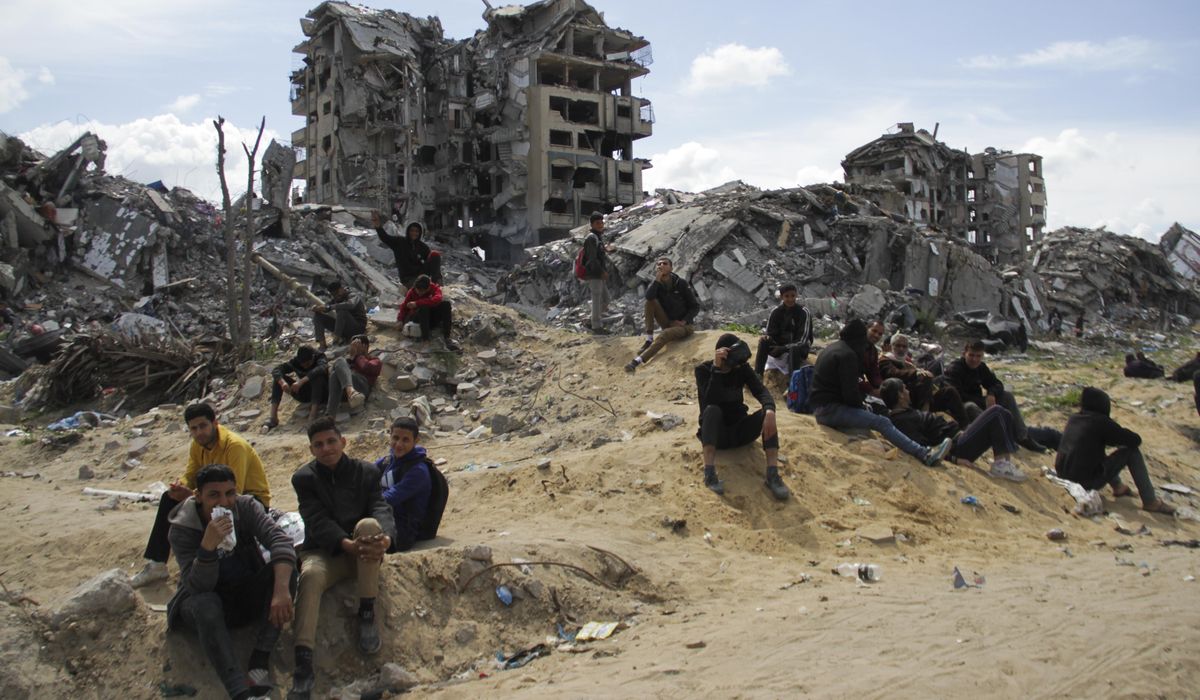 NextImg:IDF says Hamas behind attack on humanitarian convoy that killed Gazans waiting for aid