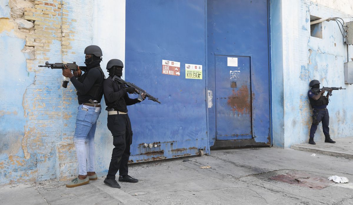 NextImg:Pentagon: U.S. embassy in Haiti remains open with enhanced security