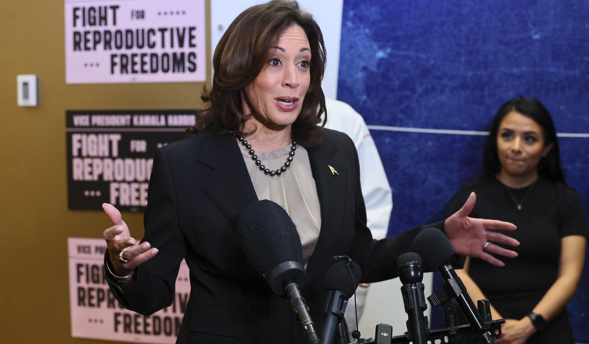 NextImg:VP Harris sends clear pro-abortion message with visit to Minnesota Planned Parenthood