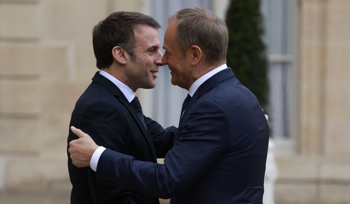 NextImg:German, French and Polish leaders meet to discuss support for Ukraine
