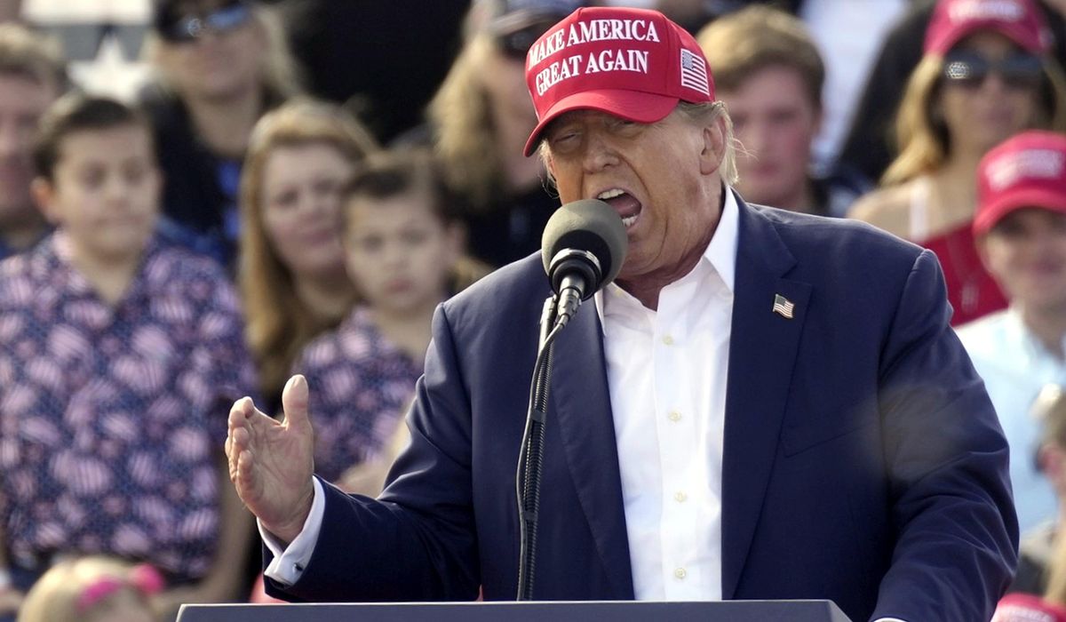 NextImg:Trump says Jews who vote for Democrats ‘hate Israel’ and their religion
