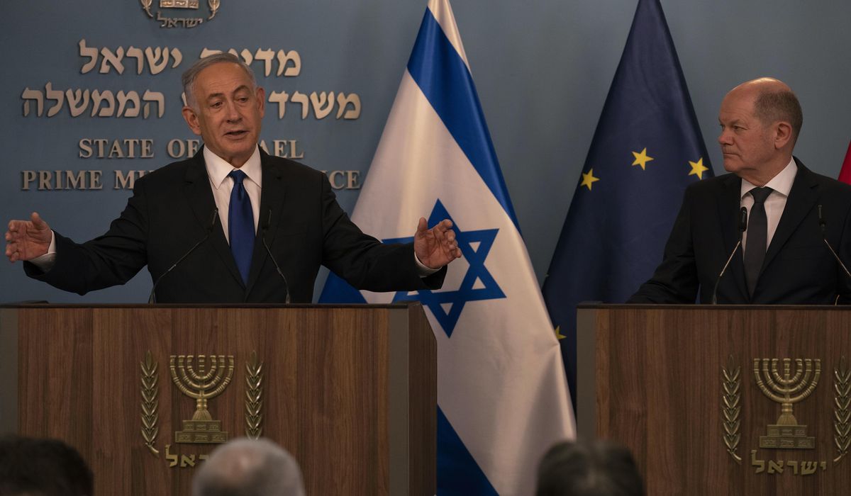 NextImg:Johnson aims to invite Netanyahu to address Congress