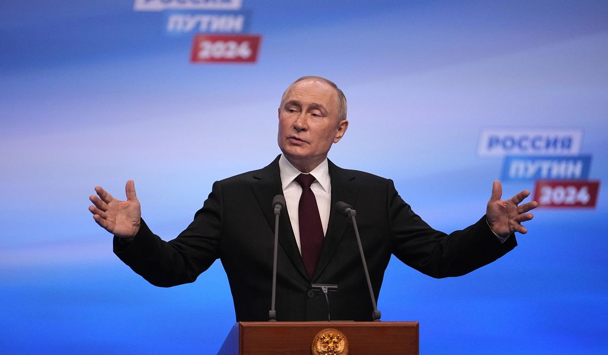 NextImg:Putin extends rule in preordained Russian election after harshest crackdown since Soviet era