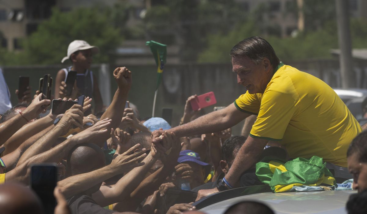 NextImg:Brazil’s Bolsonaro is indicted for first time over alleged falsification of his own vaccination data