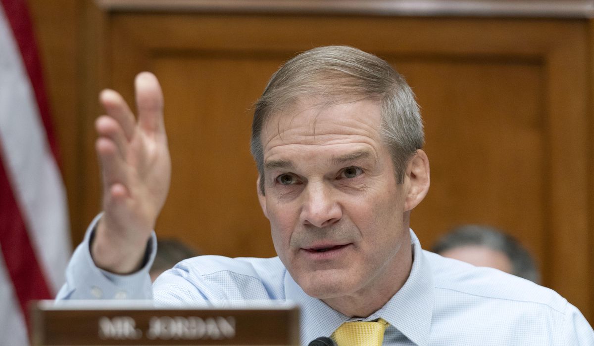 NextImg:Jim Jordan subpoenas firm that employs Judge Merchan’s daughter Loren