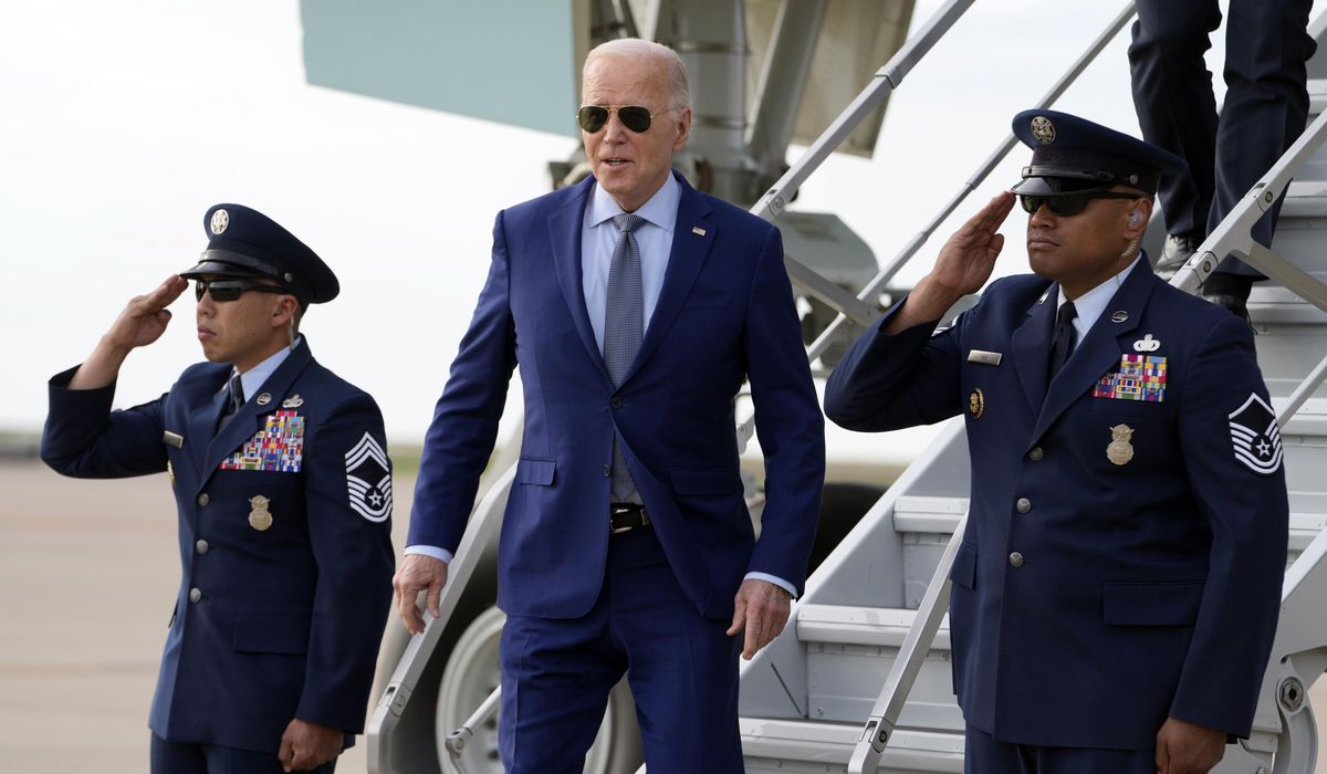 NextImg:Biden employs the ‘are you better off today’ question to contrast himself with Trump
