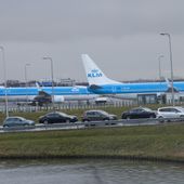 KLM airplanes sit in Schiphol Airport near Amsterdam, Netherlands, on Jan. 18, 2018. The Dutch government has systematically put the interests of the aviation sector above those of people who live near Schiphol Airport, one of Europe&#x27;s busiest aviation hubs, a Dutch court ruled Wednesday, saying that the treatment of local residents amounts to a breach of Europe&#x27;s human rights convention. (AP Photo/Peter Dejong, File)
