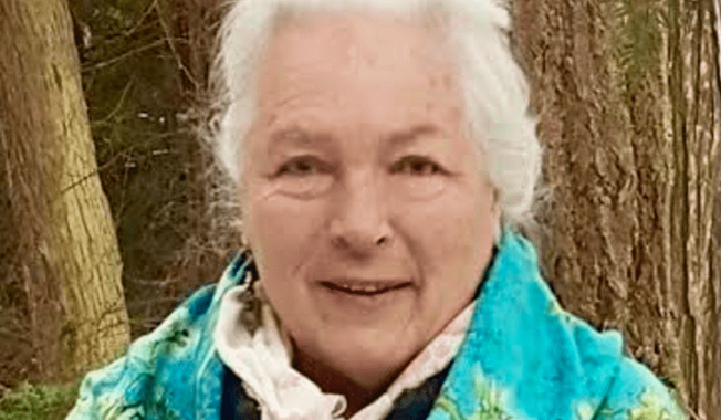 Julie Jaman, 82, was banned in August 2022 from the Olympic Peninsula YMCA&#x27;s Mountain View Pool in Port Townsend, Washington, after confronting a transgender staffer in the women&#x27;s locker room. (Photo courtesy the Center for American Liberty)
