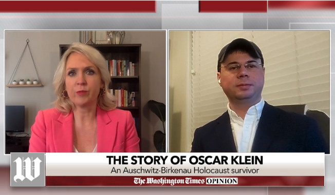 Nathan Klein joins Washington Times Commentary Editor Kelly Sadler to discuss his uncle&#x27;s story, the irrationality of Hamas supporters, and the importance of defending Israel&#x27;s right to exist.