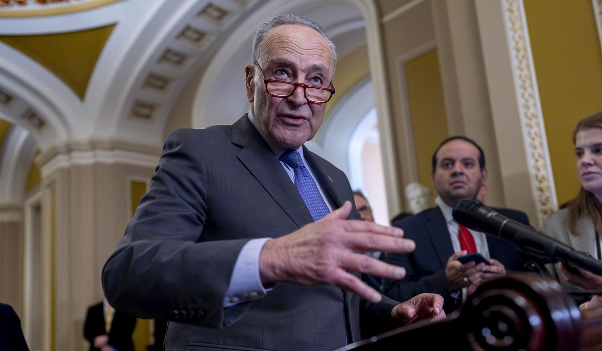 NextImg:Government funding bill stalled by amendment squabbles in Senate as deadline nears