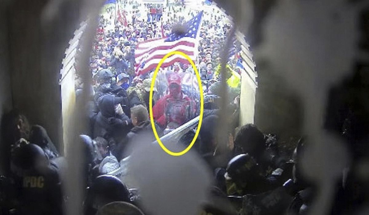 NextImg:Cardinals super fan known as Rally Runner pleads guilty to storming Capitol in face paint