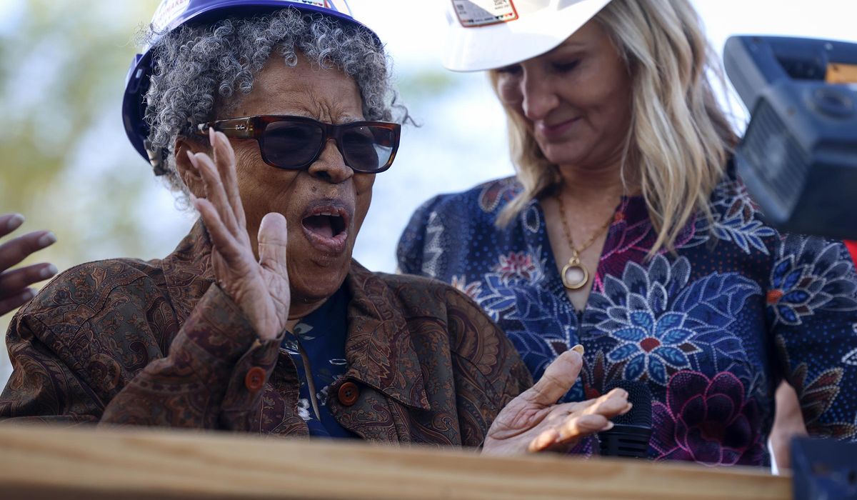 NextImg:85 years after a racist mob drove Opal Lee’s family away, she’s getting a new home on the same spot