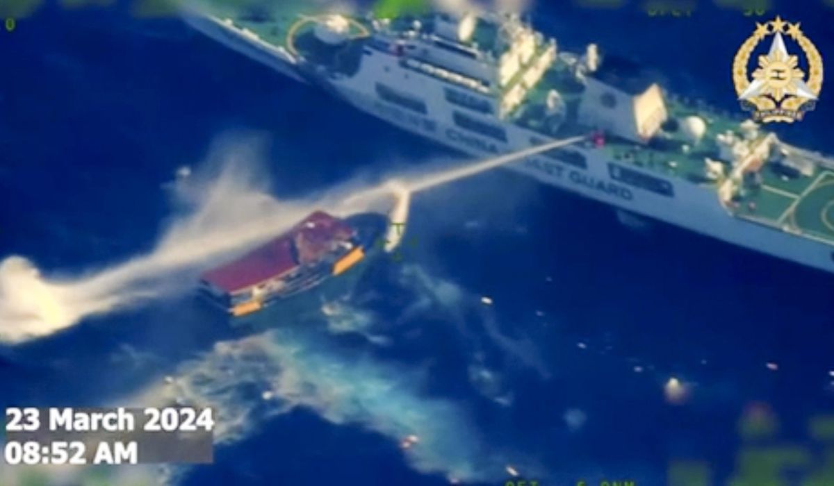 NextImg:Philippines lodges its ‘strongest protest’ against China over a water cannon assault in disputed sea