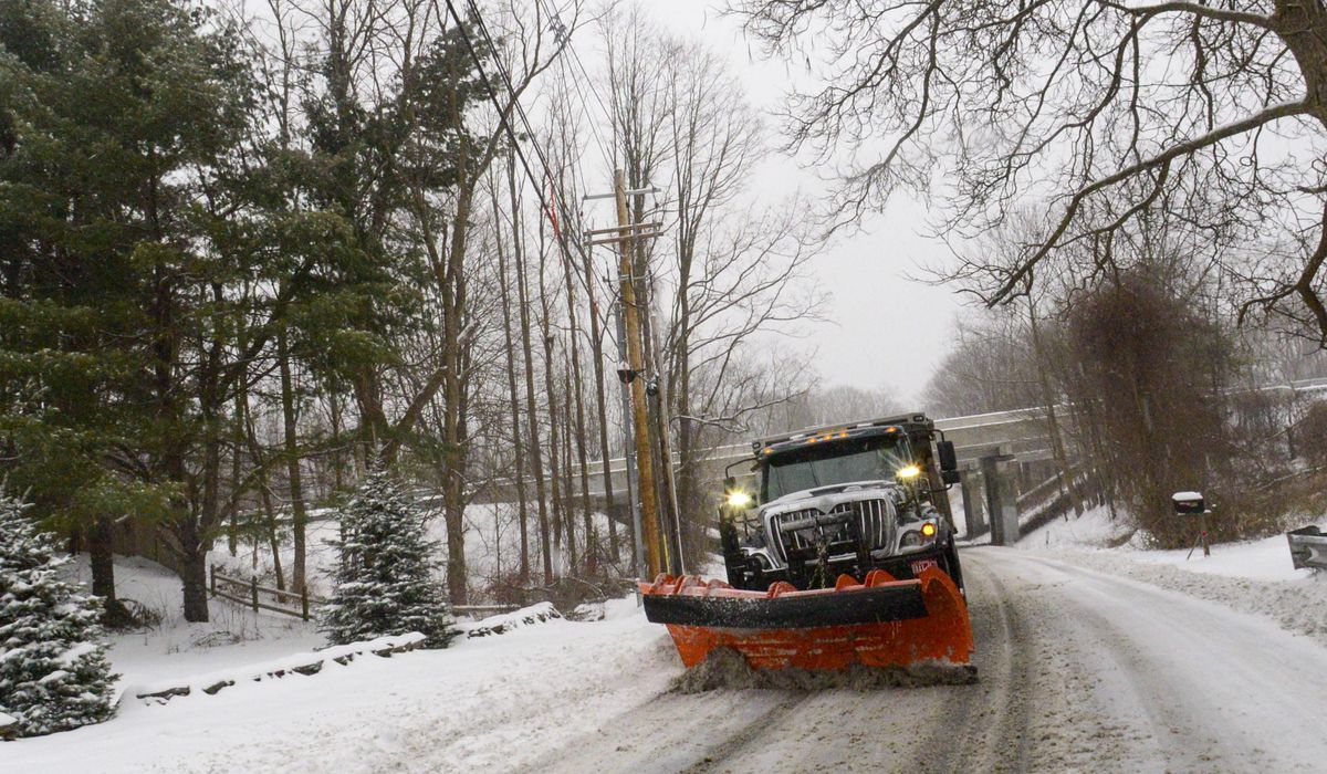 NextImg:New England battling a mix of wind, rain, sleet and heavy snow