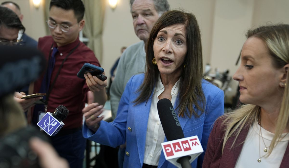 NextImg:New Jersey first lady Tammy Murphy suspends her Senate campaign to replace indicted Sen. Menendez