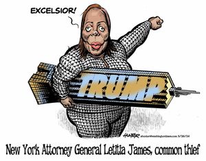 New York Attorney General Letitia James, common thief