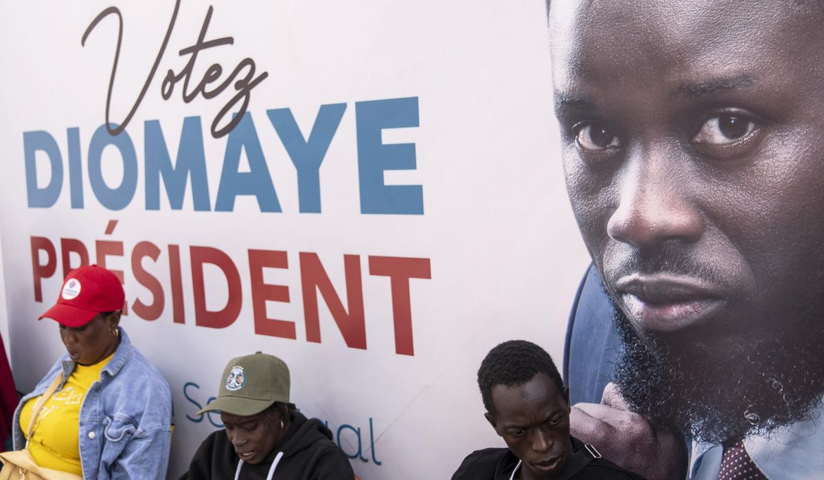 NextImg:Opposition figure who became Senegal’s president-elect won over 54% of the vote, results show