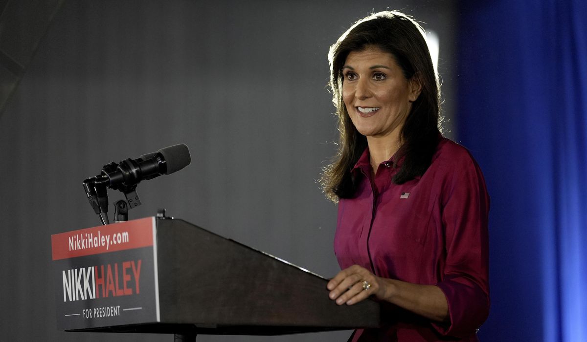 NextImg:Nikki Haley voters at a general election crossroads, looking for a sign from Trump