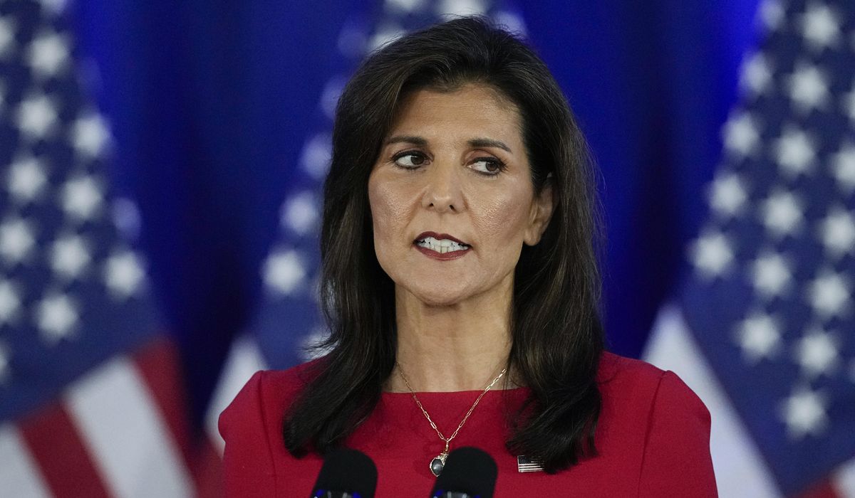 NextImg:Trump kills any notion that Nikki Haley could be his running mate