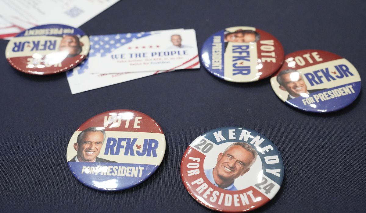 NextImg:Trump on RFK Jr.’s presidential campaign: ‘I love that he is running!’