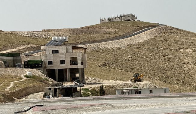 Homes are being steadily built with funding from the Palestinian Authority in the Judean Desert Nature Reserve, an area of Israel that&#x27;s been deemed a &quot;No Construction&quot; zone by international law. Some in Israel fear they are losing their sovereignty and that these illegal builds must immediately stop. (Cheryl Chumley/The Washington Times)