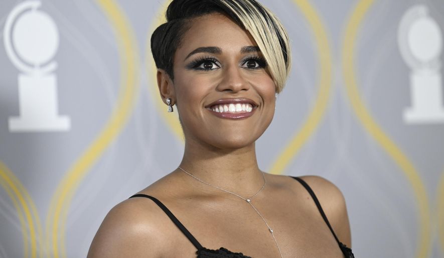 Ariana DeBose arrives at the 75th annual Tony Awards on Sunday, June 12, 2022, at Radio City Music Hall in New York. DeBose, who hosted both the 2023 and 2022 Tony Awards, will be back this year for the ceremony June 16, and will produce and choreograph the opening number. (Photo by Evan Agostini/Invision/AP, File)