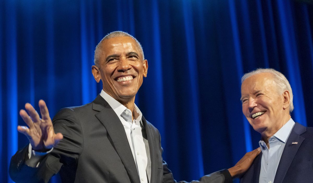 NextImg:Obama, Clinton and big-name entertainers help Biden raise a record $26 million for his reelection