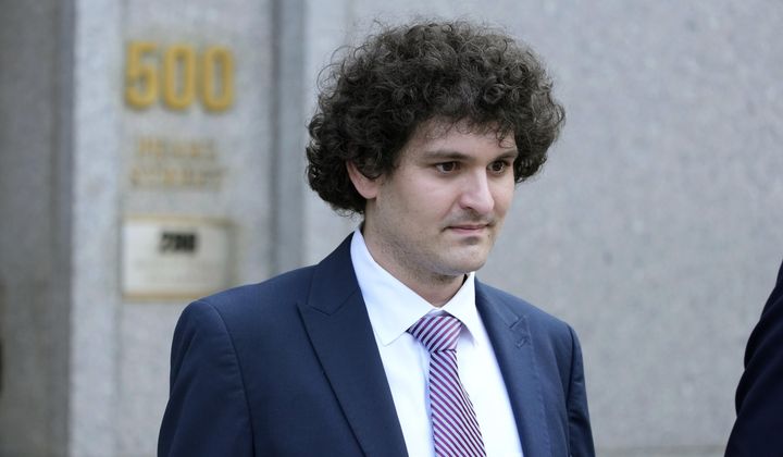 FTX founder Sam Bankman-Fried leaves federal court on July 26, 2023, in New York. The former crypto mogul faces the potential of decades in prison when he is sentenced on Thursday, March 28, 2024, for his role in the 2022 collapse of FTX, once one of the world&#x27;s most popular platforms for trading digital currency. (AP Photo/Mary Altaffer, File)
