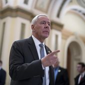 Rep. Ken Buck, R-Colo., walks out of the House chamber, Feb. 6, 2024, at the U.S. Capitol in Washington. A panel of Colorado Republicans will select a candidate Thursday, March 28, who will likely serve out the final months of Buck’s term — and could pose a challenge to Rep. Lauren Boebert’s bid for another term in Congress. (AP Photo/J. Scott Applewhite, File)