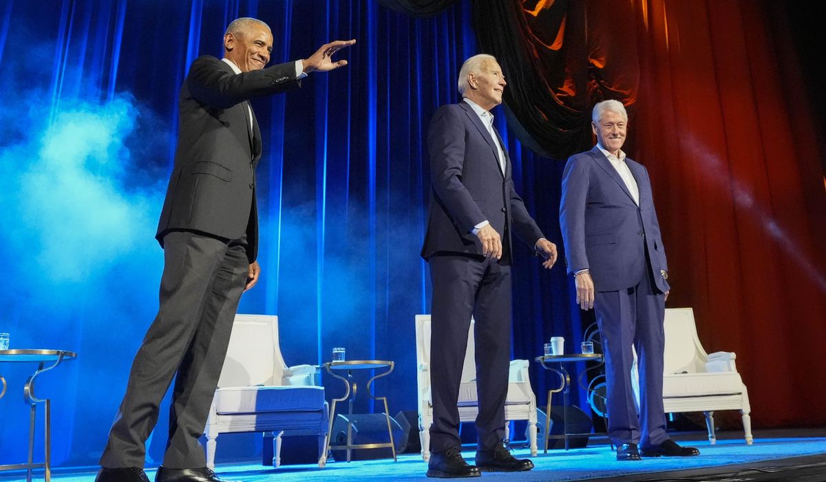 NextImg:Biden’s reelection campaign raises $40 million in 5 days, including $8 million with Bill Clinton