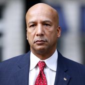 In this Jan. 27, 2014, file photo, former New Orleans Mayor Ray Nagin arrives at the Hale Boggs Federal Building in New Orleans. Nagin, who was convicted on federal bribery, money laundering and other corruption charges in 2014, has completed his 10-year sentence is asking a federal judge to restore his rights to carry a gun and vote. Prosecutors said Thursday, March 28, 2024, the New Orleans-based federal judge in the case has no authority to restore his federal firearms rights. And, it&#x27;s up to the state of Texas, where he now lives, to decide on his voting privileges.(AP Photo/Jonathan Bachman, File)