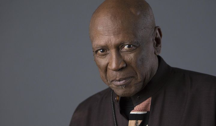 Louis Gossett Jr. poses for a portrait in New York to promote the release of &quot;Roots: The Complete Original Series&quot; on Bu-ray on May 11, 2016. Gossett Jr., the first Black man to win a supporting actor Oscar and an Emmy winner for his role in the seminal TV miniseries “Roots,” has died. He was 87. (Photo by Amy Sussman/Invision/AP, File)