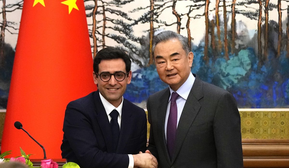 NextImg:France presses China on trade and Ukraine ahead of upcoming Xi Jinping visit