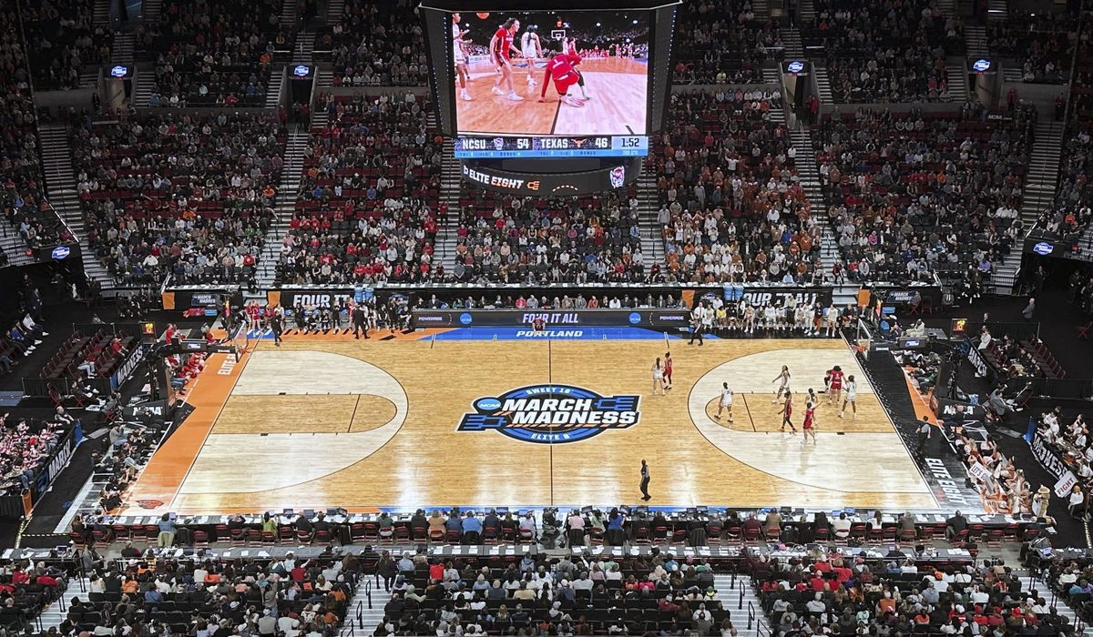 NextImg:3-point line was drawn 9 inches short at Portland women’s regional, NCAA says