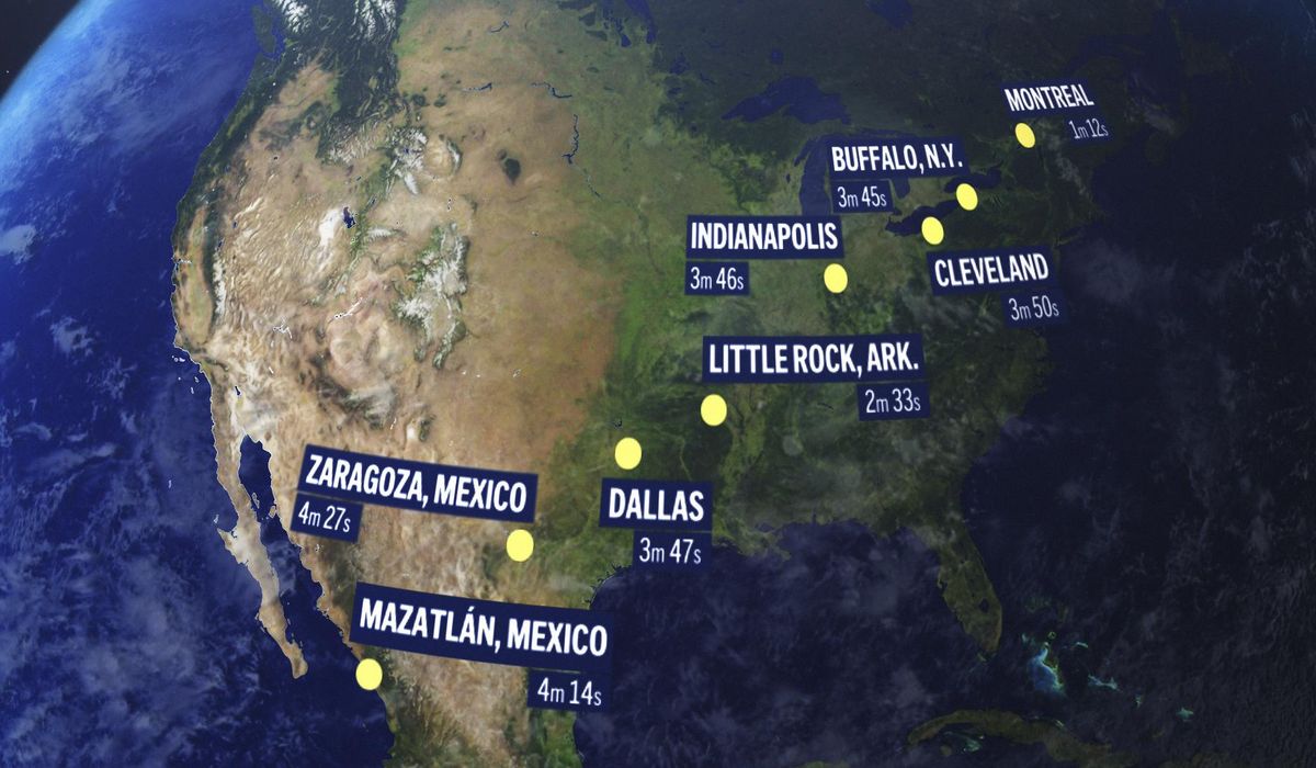 NextImg:What to know about next week’s total solar eclipse in the U.S., Mexico and Canada