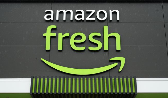 An Amazon Fresh grocery store is seen, Feb. 4, 2022, in Warrington, Pa. Amazon is removing Just Walk Out technology from its Amazon Fresh stores as part of an effort to revamp the grocery chain. (AP Photo/Matt Rourke, File)