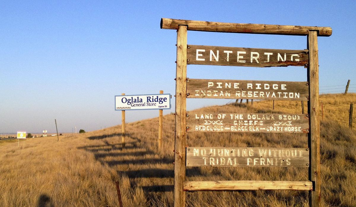 NextImg:S.D. Gov. Noem is banned from entering one-fifth of her own state
