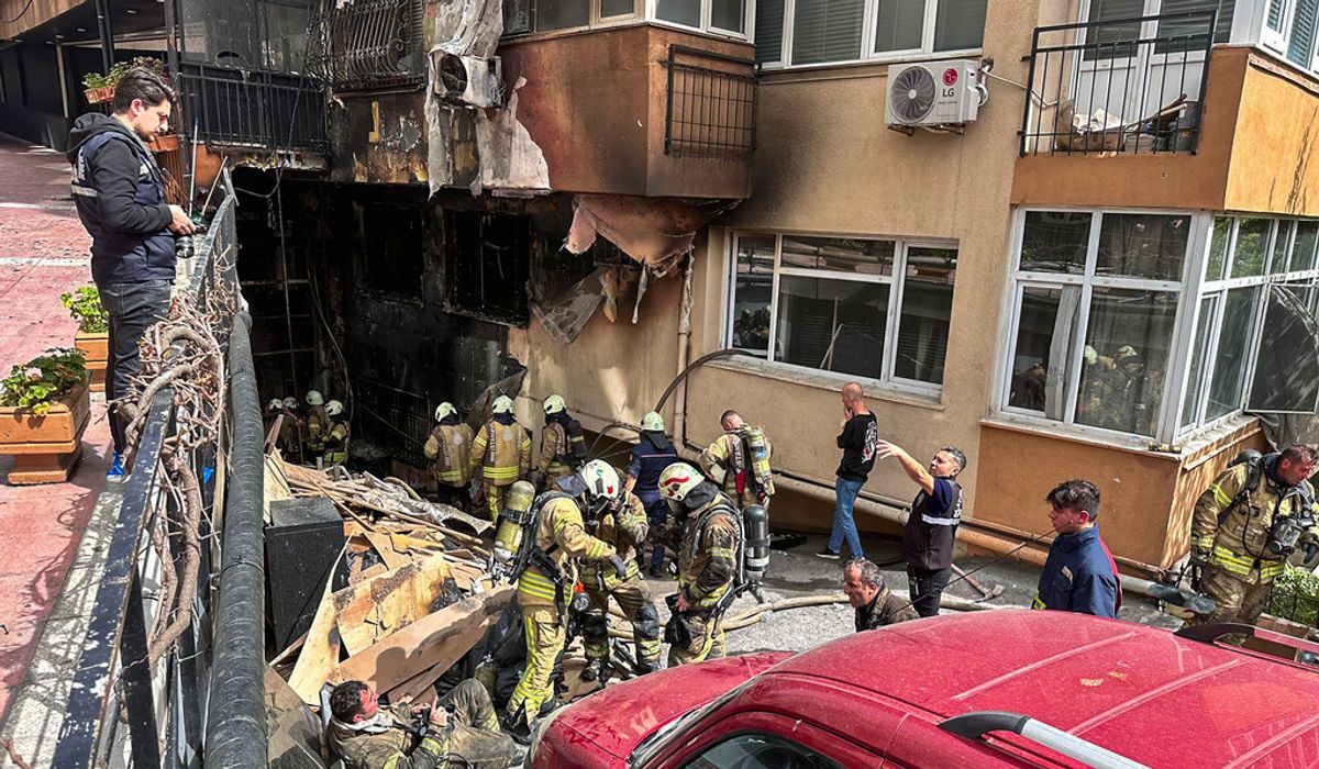 NextImg:Fire at an Istanbul nightclub during renovations kills at least 29 people