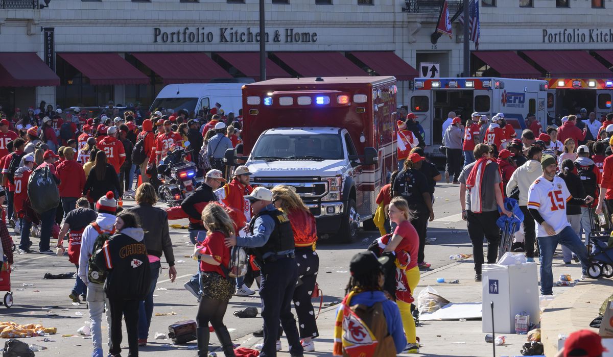 NextImg:Man cuffed but not charged after Chiefs Super Bowl Rally shooting sues 3 more lawmakers over posts