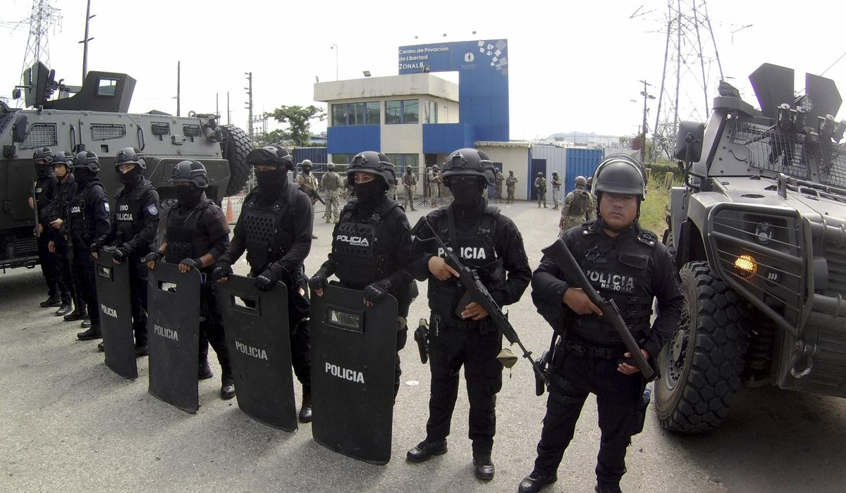 NextImg:International leaders condemn Ecuador after police break into the Mexican Embassy in Quito