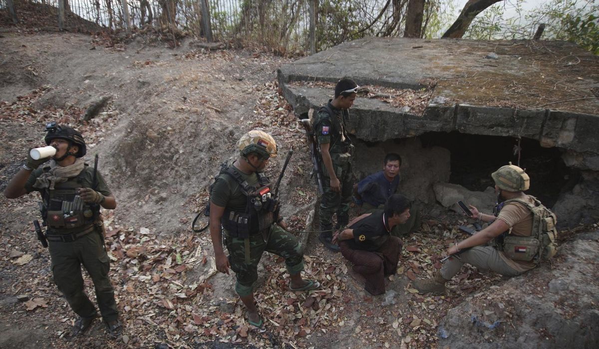NextImg:Myanmar military begins basic training for draftees as resistance forces keep the pressure on