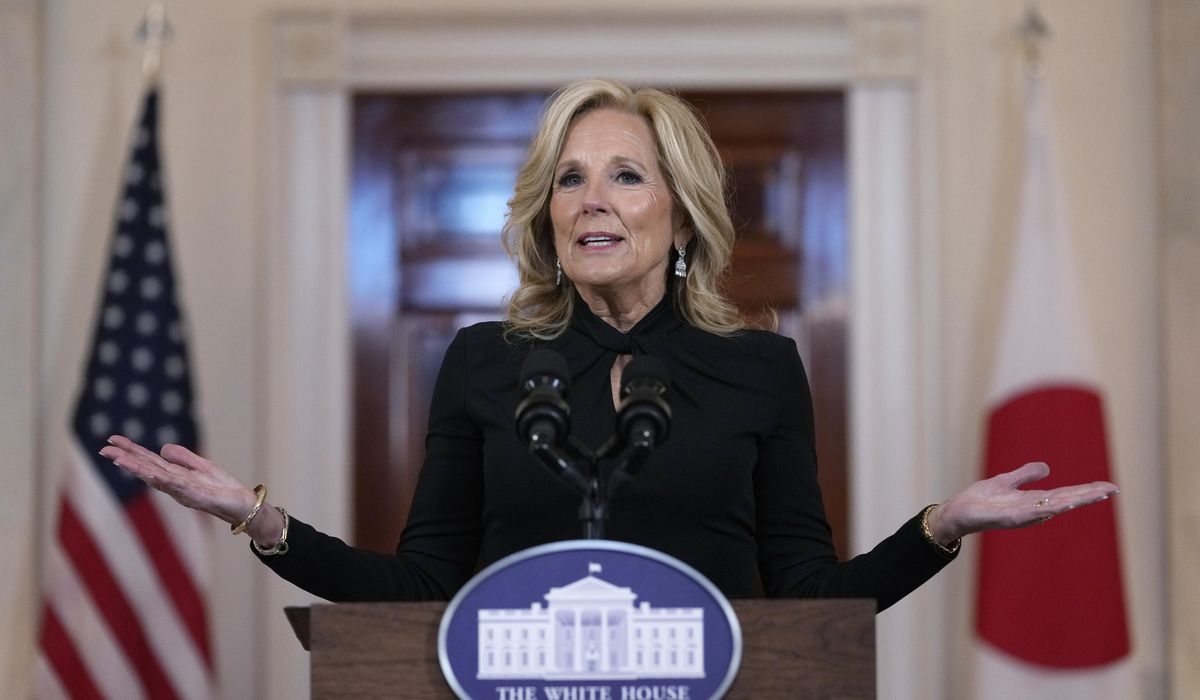 NextImg:Jill Biden calls Trump a ‘bully’ who is ‘dangerous’ to LGBTQ people