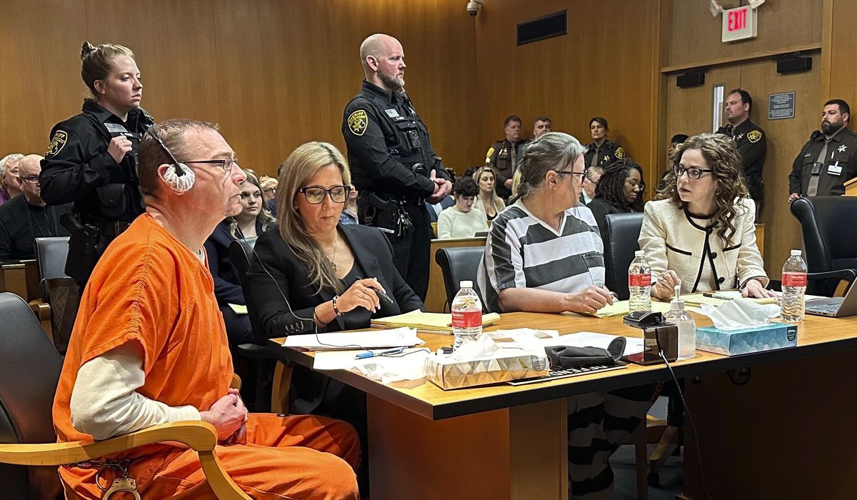 NextImg:Michigan school shooter’s parents sentenced to at least 10 years in prison