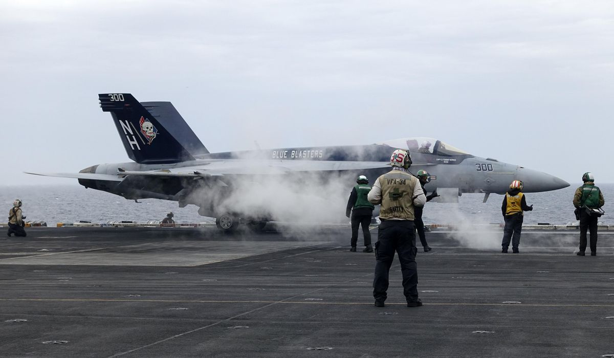 NextImg:U.S., Japan and South Korea hold drills in disputed sea as Biden hosts leaders of Japan, Philippines