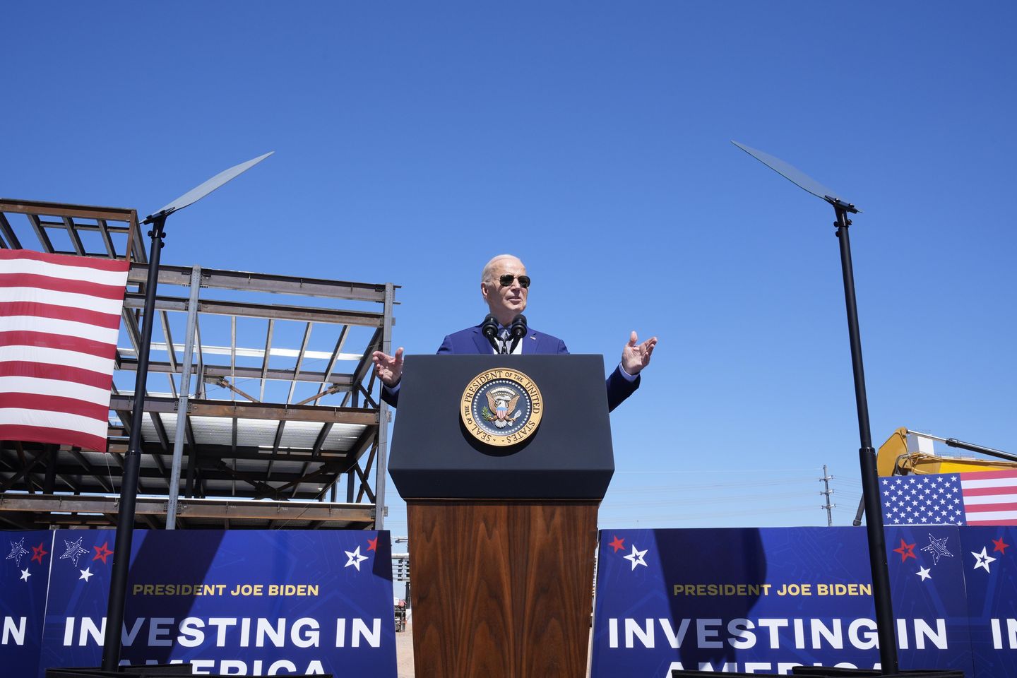 Trailing Trump, Biden woos Arizonans with old-school gimmick of doling out taxpayer-funded treats
