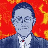 Japanese Prime Minister Fumio Kishida illustration by Linas Garsys / The Washington Times