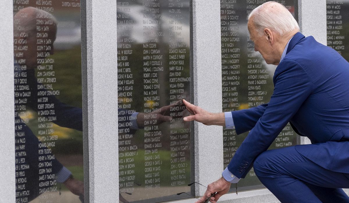 NextImg:Biden botches details of his uncle’s WWII death as he calls Trump unfit to lead the military